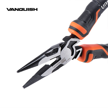 VANQUISH Premium | Heavy Duty | Professional High-Leverage Longnose Pliers