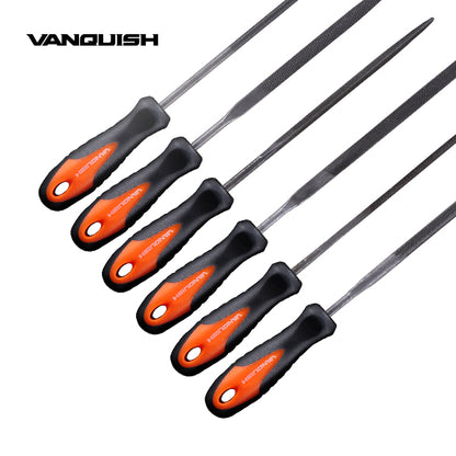 VANQUISH Premium Needle File Set, 6-Piece