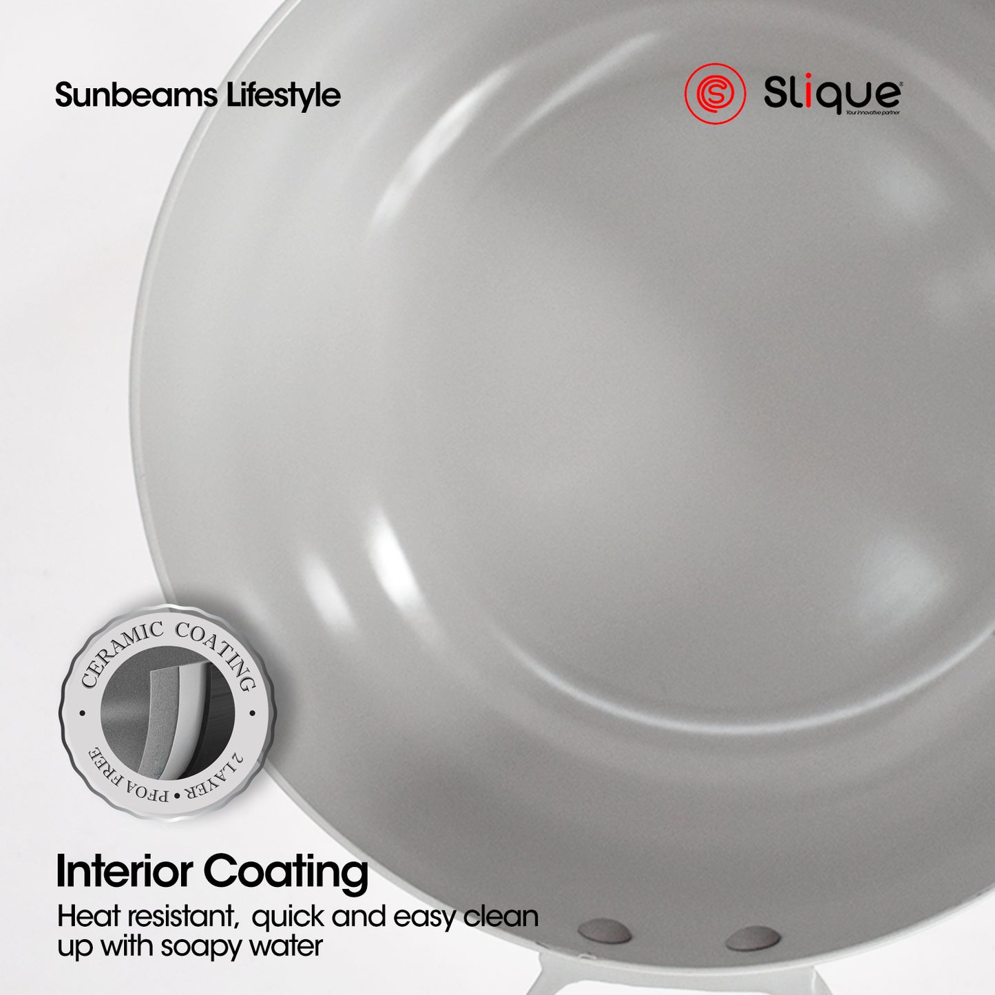 SLIQUE Premium Dutch Oven Pan 20/24cm Minimal Collection