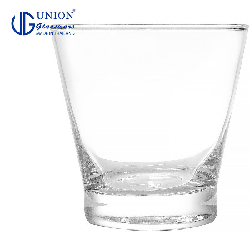 UNION GLASS Thailand Premium Clear Glass Rock Glass 345ml | 12oz Set of 6