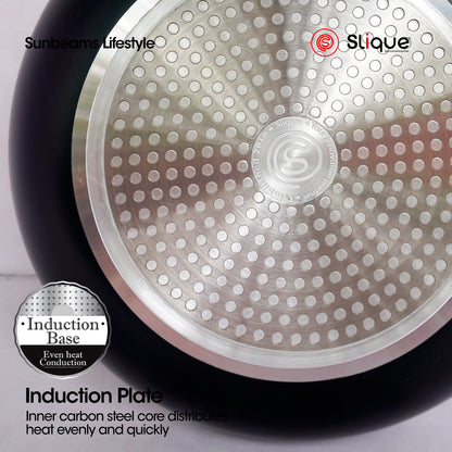 SLIQUE Premium Fry Pan 20/22/24/26/28cm Minimal Collection