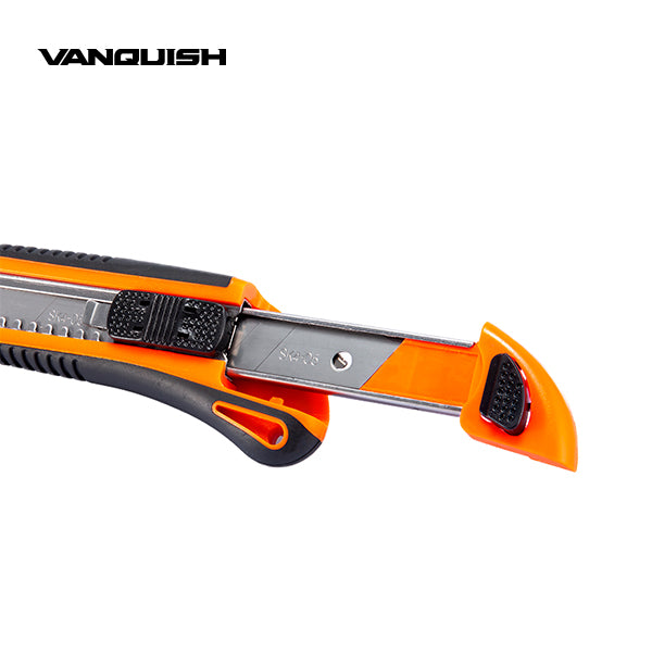 VANQUISH Premium Auto Loading Snap Off Knife 0.70inch | 18mm