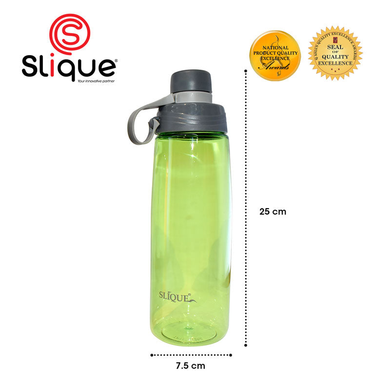 SLIQUE PP Sports Water Bottle BPA Free Set of 3 650ml