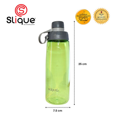 SLIQUE PP Sports Water Bottle BPA Free Set of 3 650ml