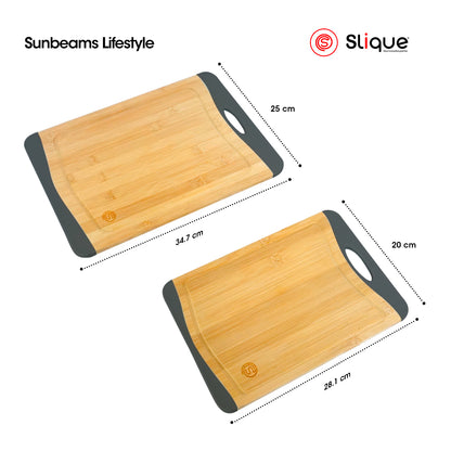 SLIQUE Kitchen Utensils & Cutting Board [Set of 6] Spoons & Turners