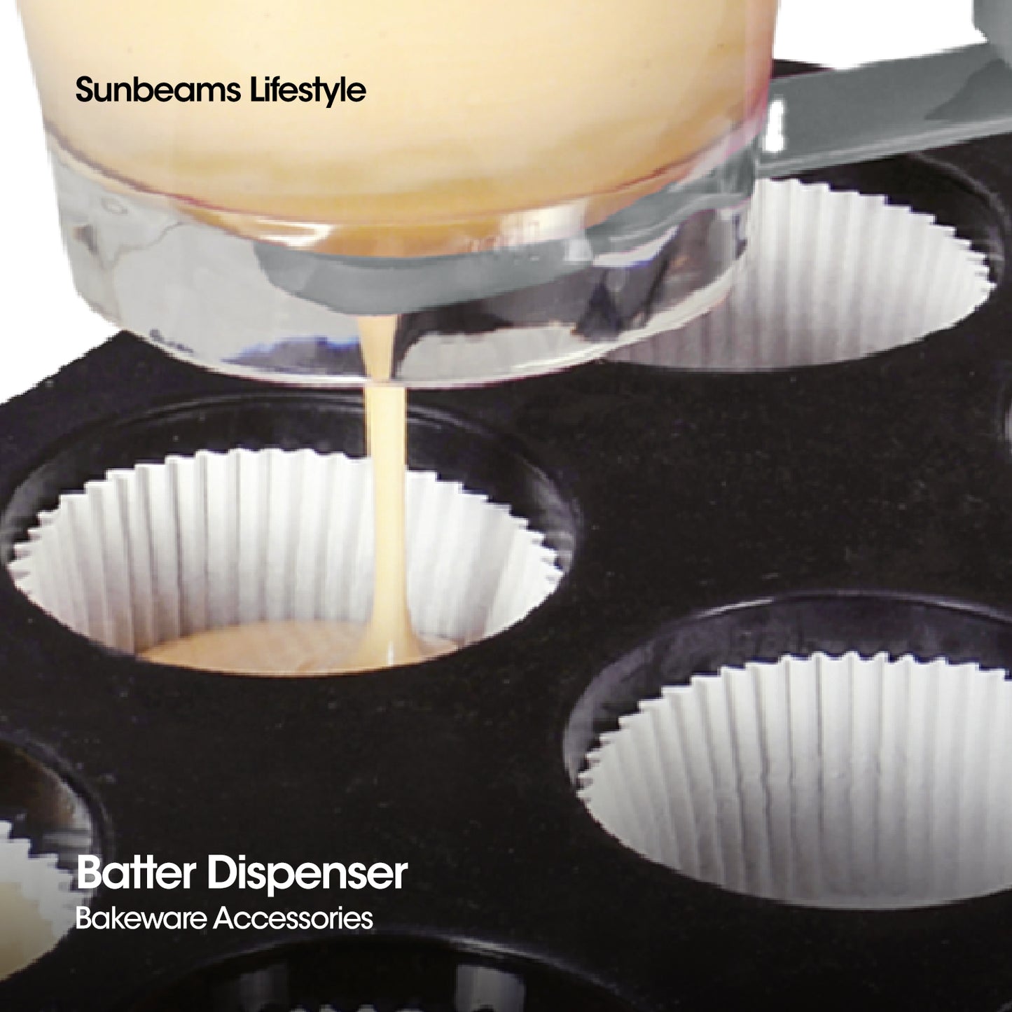 SLIQUE Premium Precision Pancake & Cupcake Batter Dispenser