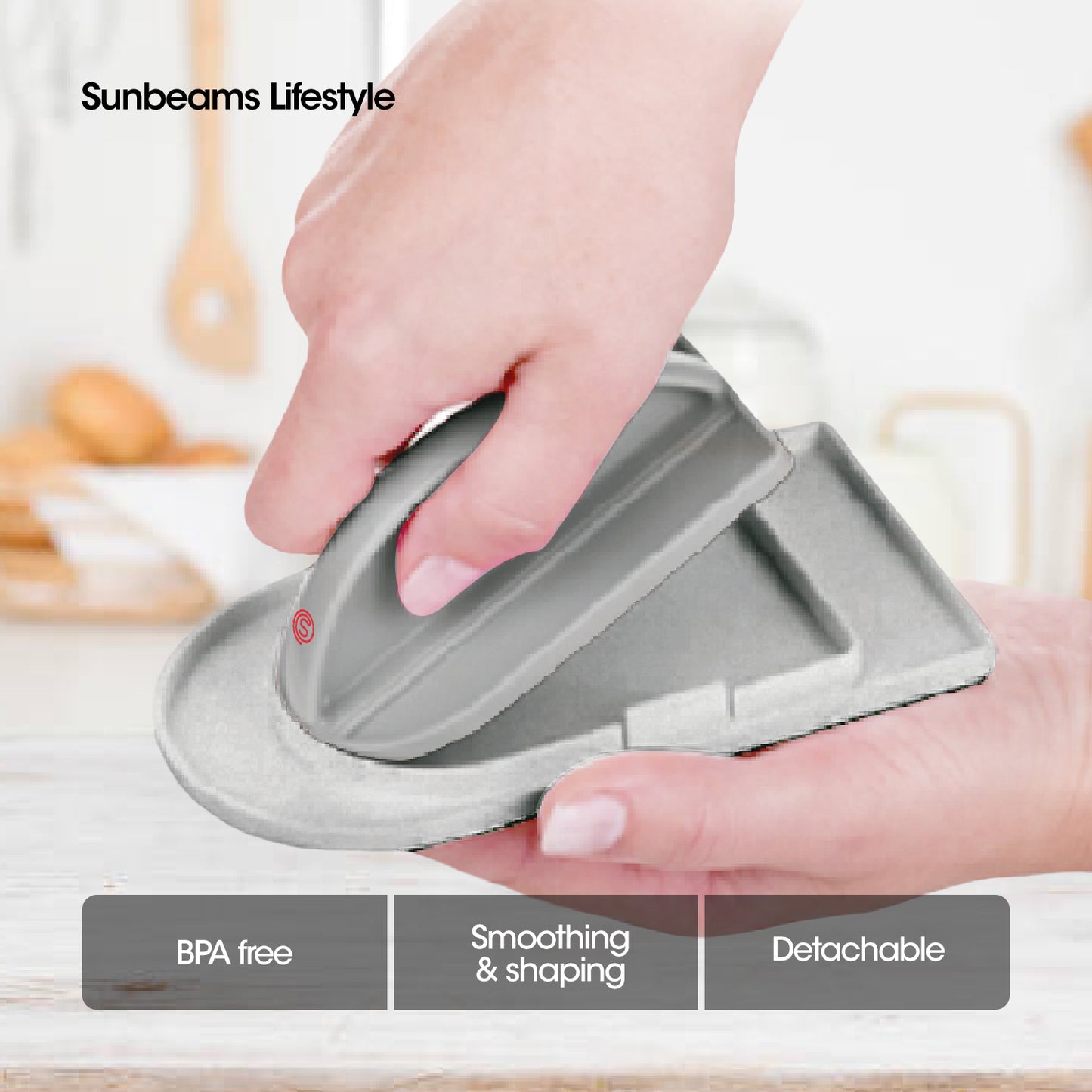 SLIQUE Premium Cake, Cupcake Smoothing Tool