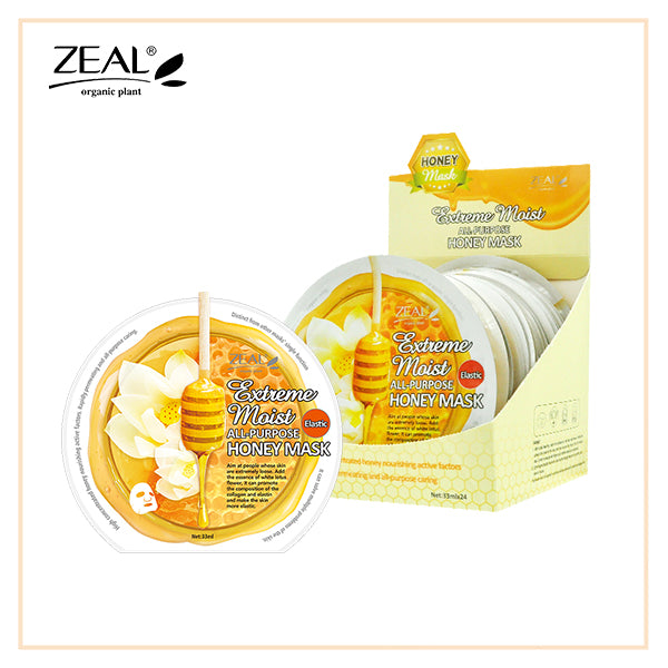 ZEAL Premium Honey Mask Skin Care Extreme Moist All-Purpose Honey Mask 33ml