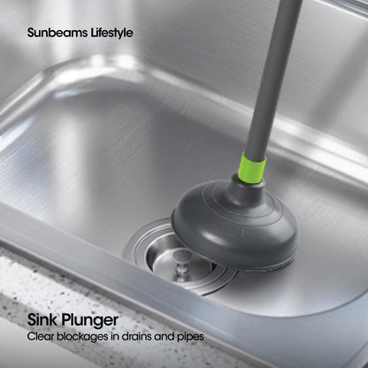 SCRUBZ Premium Sink Plunger Cleaning Tools