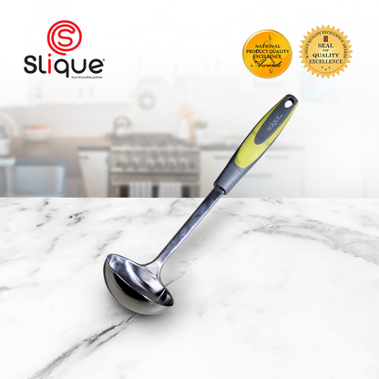 SLIQUE Premium 18/8 Stainless Steel Ladle (Green)