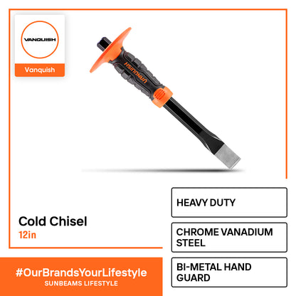 VANQUISH Premium Chisel | Heavy Duty | Professional Cold Chisel