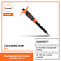 VANQUISH Premium Chisel | Heavy Duty | Professional Concrete Chisel