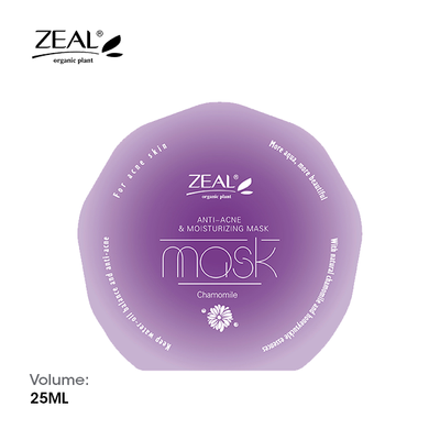 ZEAL Premium Face Mask Skin Care Hydrating & Moisturizing Mask 25ml