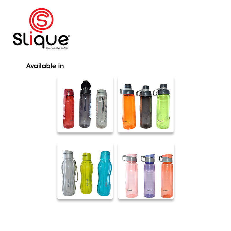 SLIQUE PP Sports Water Bottle BPA Free Set of 3 500ml | 0.5L (Boy)